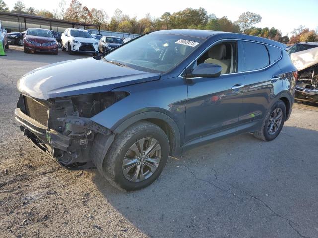 5XYZT3LB6DG084466 - 2013 HYUNDAI SANTA FE S BLACK photo 1