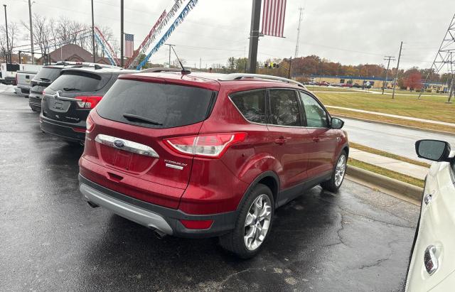 1FMCU0JX8EUC19300 - 2014 FORD ESCAPE TITANIUM BURGUNDY photo 4