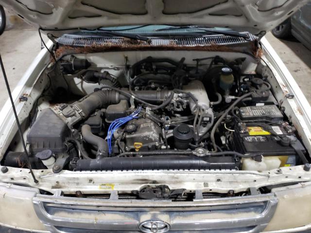 4TANL42N2WZ007416 - 1998 TOYOTA TACOMA WHITE photo 11