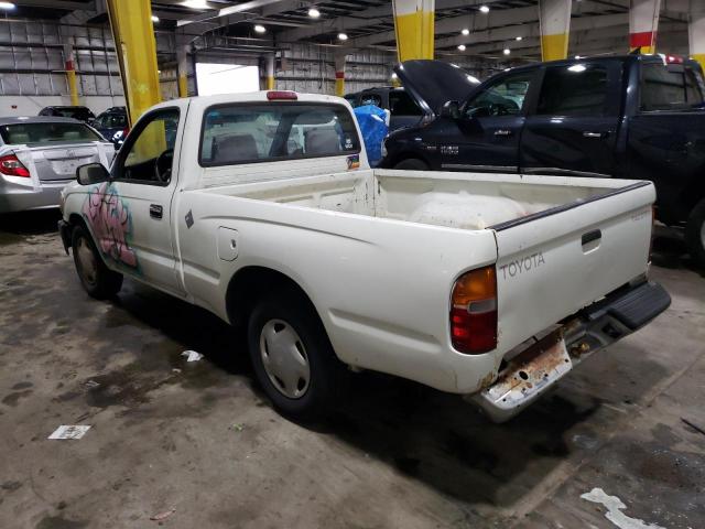 4TANL42N2WZ007416 - 1998 TOYOTA TACOMA WHITE photo 2