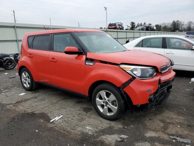 KNDJN2A27K7670883 - 2019 KIA SOUL RED photo 4