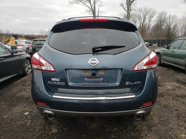 JN8AZ1MW2BW179810 - 2011 NISSAN MURANO S BLUE photo 6