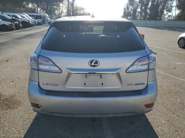 JTJZB1BA8A2001834 - 2010 LEXUS RX 450 SILVER photo 6