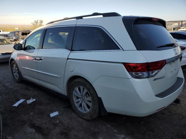 5FNRL5H62FB042975 - 2015 HONDA ODYSSEY EXL WHITE photo 2