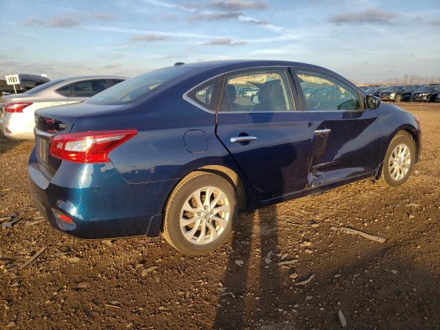 3N1AB7AP6KY251734 - 2019 NISSAN SENTRA S BLUE photo 3