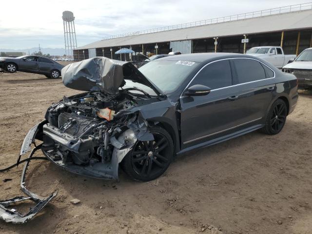 1VWDT7A34HC025047 - 2017 VOLKSWAGEN PASSAT R-LINE Schwarz Foto 1