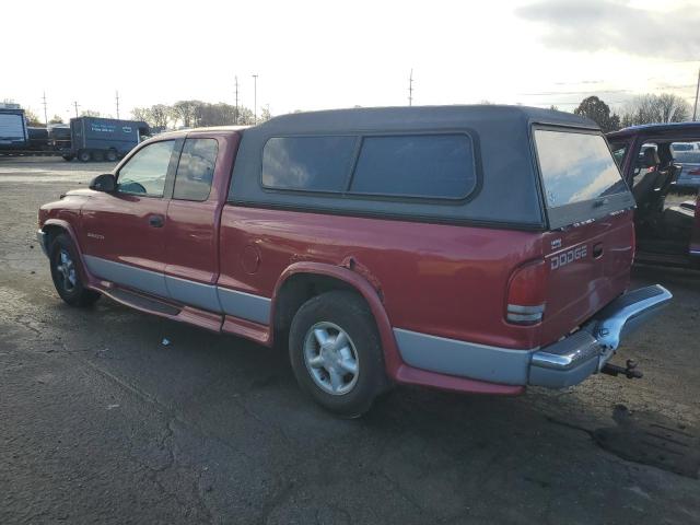 1B7GL23X4VS157665 - 1997 DODGE DAKOTA MAROON photo 2