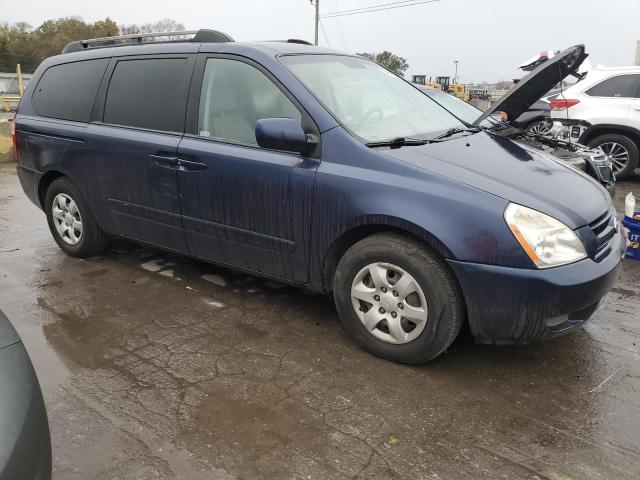 KNDMB233086238730 - 2008 KIA SEDONA EX BLUE photo 4