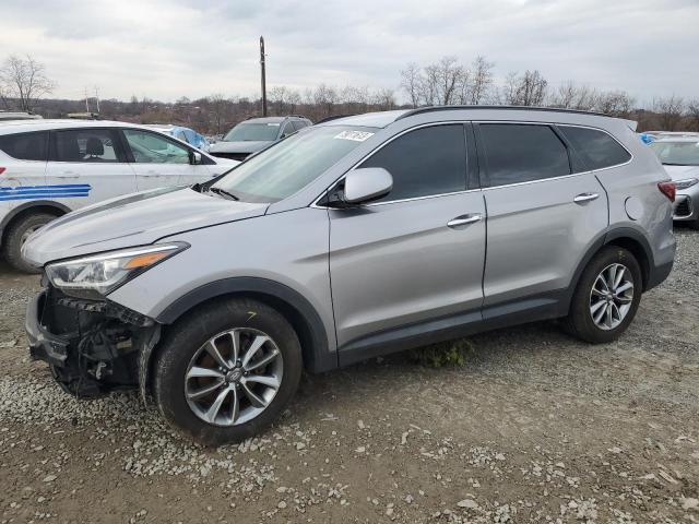 KM8SMDHF1HU196706 - 2017 HYUNDAI SANTA FE SE SILVER photo 1