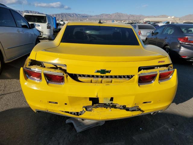 2G1FC1ED0B9178088 - 2011 CHEVROLET CAMARO LT YELLOW photo 6