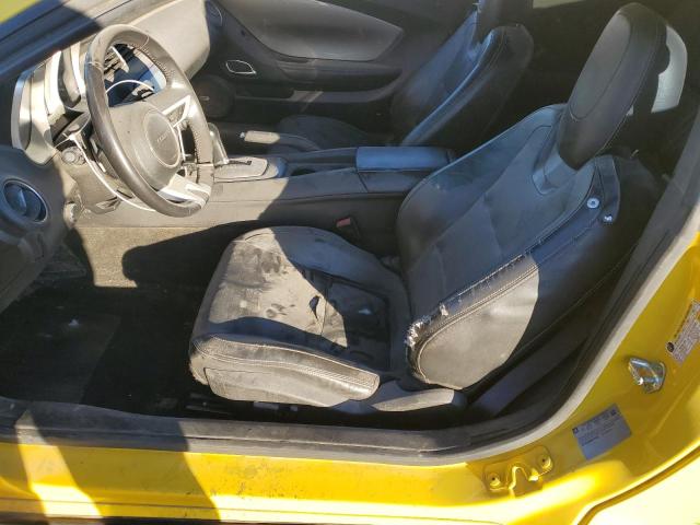 2G1FC1ED0B9178088 - 2011 CHEVROLET CAMARO LT YELLOW photo 7