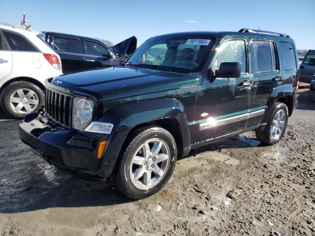 1C4PJMAK5CW184498 - 2012 JEEP LIBERTY SPORT GREEN photo 1