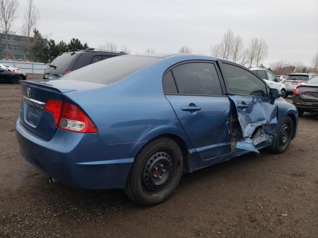 2HGFA16689H023691 - 2009 HONDA CIVIC LX-S 蓝色 照片 3