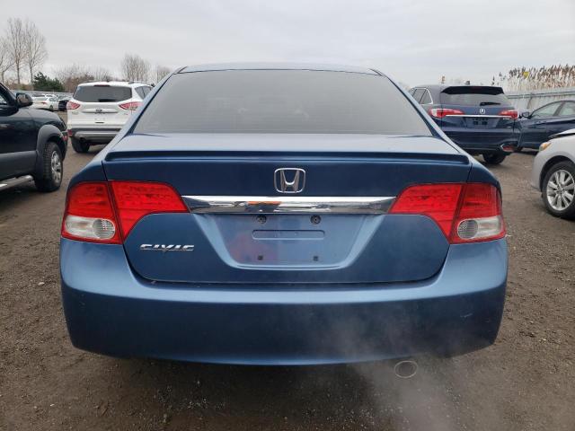 2HGFA16689H023691 - 2009 HONDA CIVIC LX-S 蓝色 照片 6