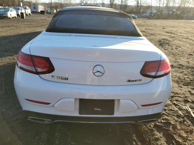 WDDWK4KB7HF525873 - 2017 MERCEDES-BENZ C 300 4MATIC WHITE photo 6