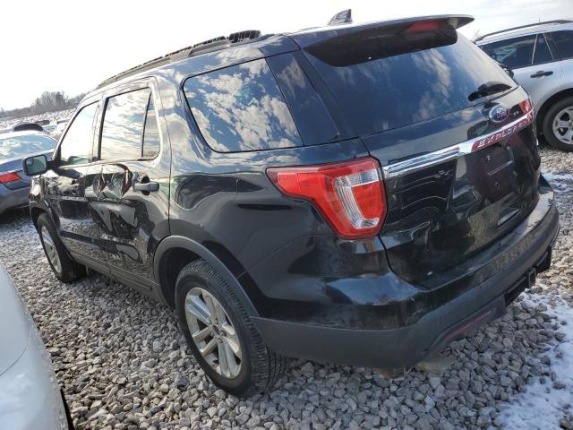 1FM5K8B85HGB60889 - 2017 FORD EXPLORER BLACK photo 2