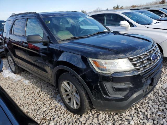 1FM5K8B85HGB60889 - 2017 FORD EXPLORER BLACK photo 4