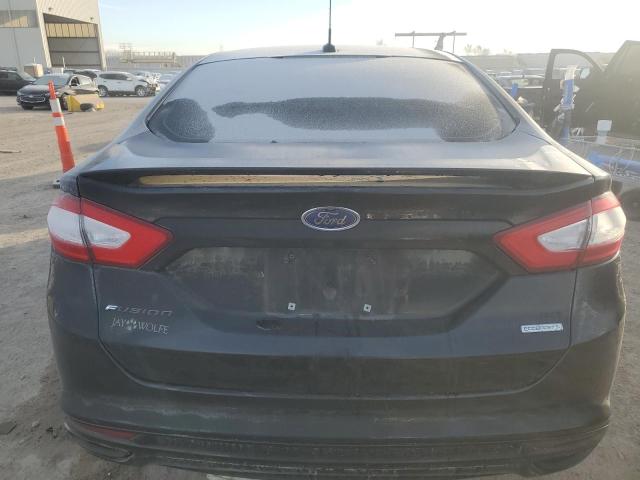 3FA6P0H9XDR302609 - 2013 FORD FUSION SE BLACK photo 6