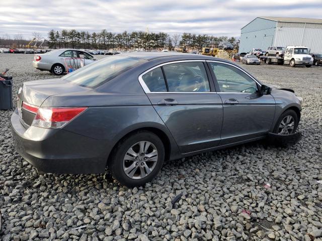 1HGCP2F63CA116566 - 2012 HONDA ACCORD SE GRAY photo 3