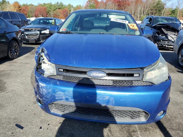 1FAHP3GNXAW126713 - 2010 FORD FOCUS SES BLUE photo 5