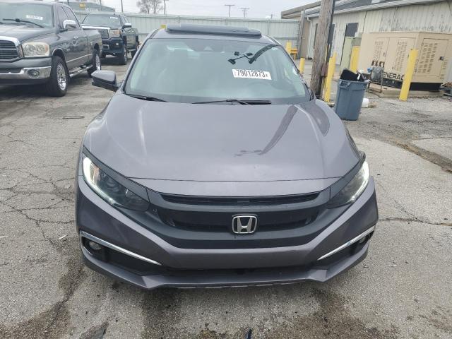 19XFC1F36LE005644 - 2020 HONDA CIVIC EX GRAY photo 5