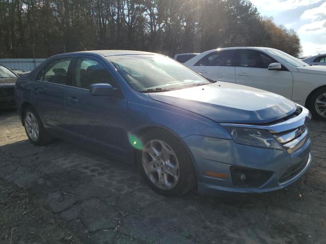 3FAHP0HA3AR418460 - 2010 FORD FUSION SE BLUE photo 4