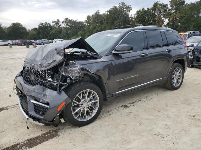 1C4RJHET2N8536060 - 2022 JEEP GRAND CHER SUMMIT გრაფიტი ფოტო 1