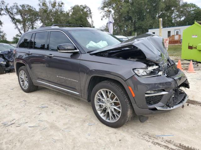 1C4RJHET2N8536060 - 2022 JEEP GRAND CHER SUMMIT გრაფიტი ფოტო 4