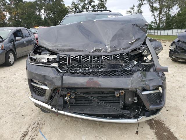 1C4RJHET2N8536060 - 2022 JEEP GRAND CHER SUMMIT გრაფიტი ფოტო 5