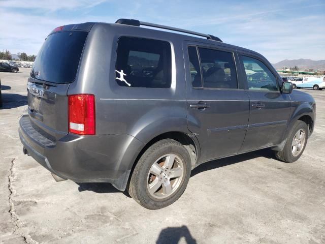 5FNYF3H56BB035746 - 2011 HONDA PILOT EXL GRAY photo 3