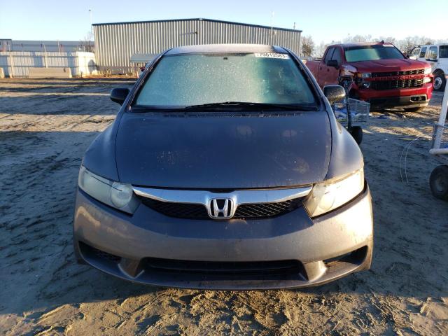 19XFA16369E031501 - 2009 HONDA CIVIC VP GRAY photo 5