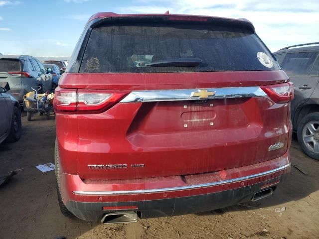 1GNEVJKW4KJ111895 - 2019 CHEVROLET TRAVERSE HIGH COUNTRY RED photo 6