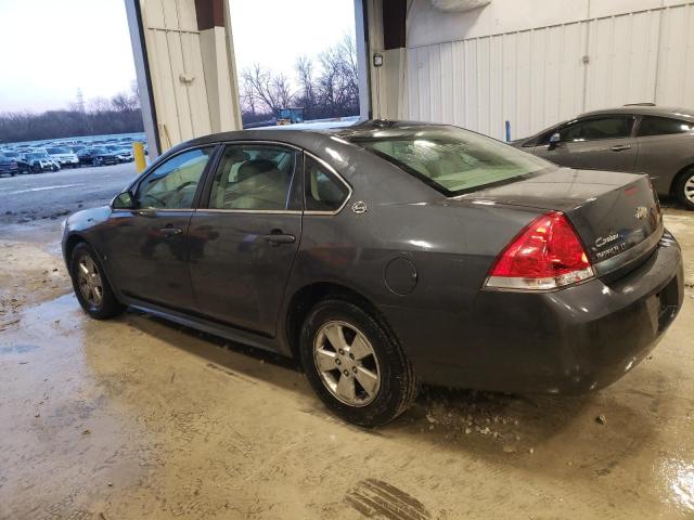 2G1WT57K291320226 - 2009 CHEVROLET IMPALA 1LT GRAY photo 2