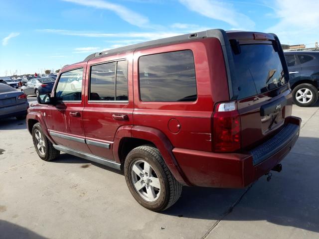 1J8HG48N77C679062 - 2007 JEEP COMMANDER RED photo 2