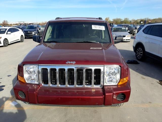 1J8HG48N77C679062 - 2007 JEEP COMMANDER RED photo 5