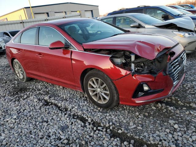 5NPE24AF6JH598366 - 2018 HYUNDAI SONATA SE RED photo 4