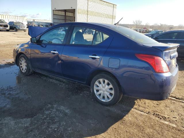 3N1CN7AP8JL803262 - 2018 NISSAN VERSA S BLUE photo 2