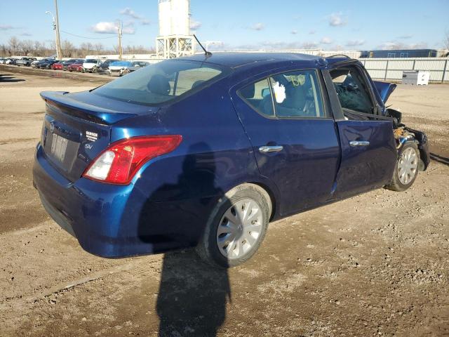 3N1CN7AP8JL803262 - 2018 NISSAN VERSA S BLUE photo 3