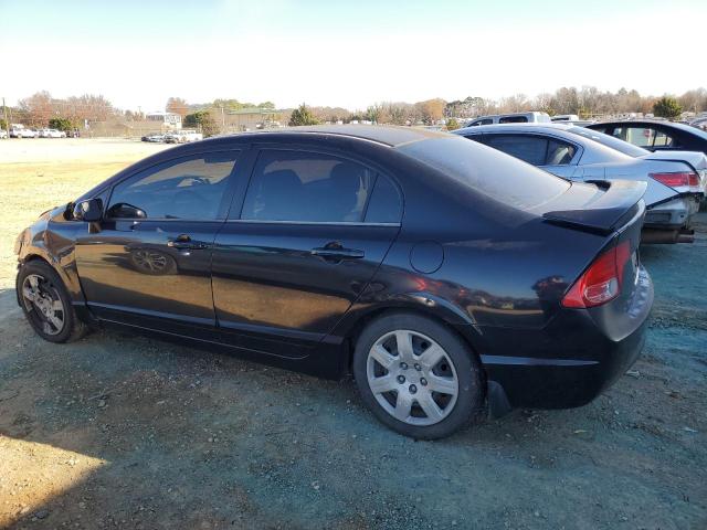 1HGFA16596L075014 - 2006 HONDA CIVIC LX BLACK photo 2