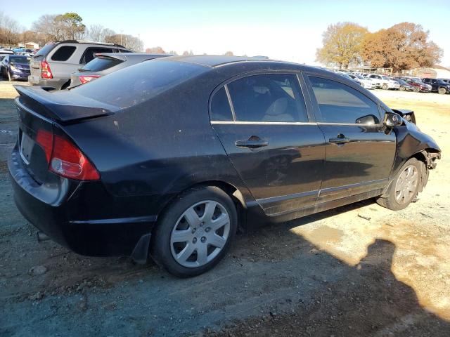 1HGFA16596L075014 - 2006 HONDA CIVIC LX BLACK photo 3