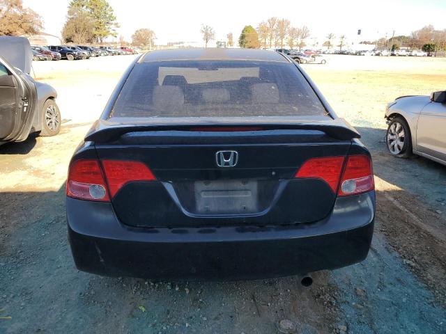 1HGFA16596L075014 - 2006 HONDA CIVIC LX BLACK photo 6