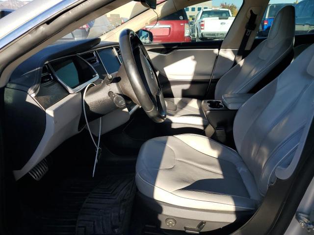 5YJSA1DP3DFP04655 - 2013 TESLA MODEL S ვერცხლისფერი ფოტო 7
