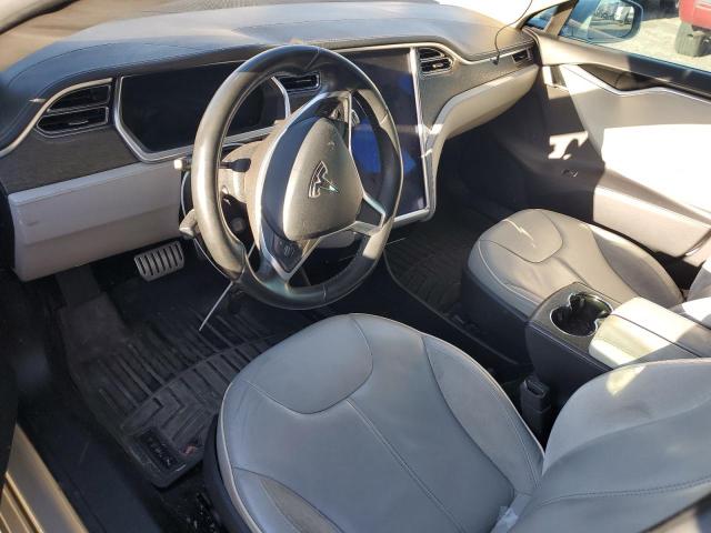 5YJSA1DP3DFP04655 - 2013 TESLA MODEL S ვერცხლისფერი ფოტო 8