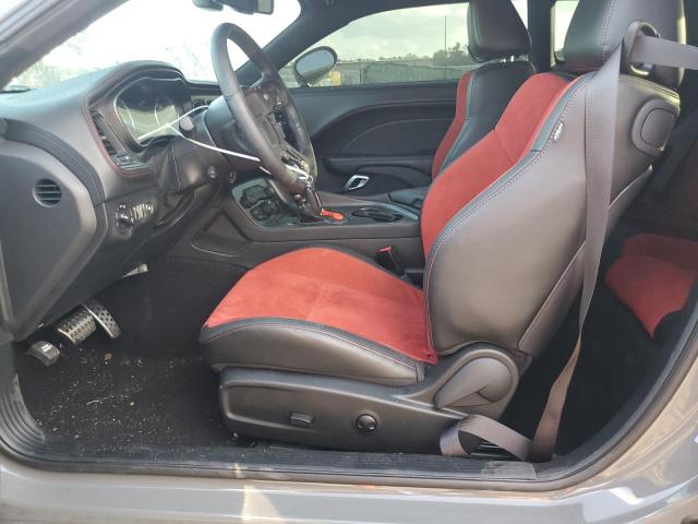 2C3CDZFJXPH585959 - 2023 DODGE CHALLENGER R/T SCAT PACK GRAY photo 7