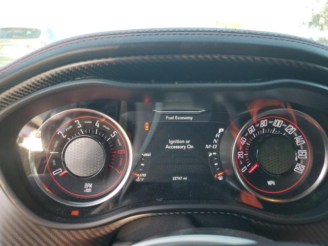 2C3CDZFJXPH585959 - 2023 DODGE CHALLENGER R/T SCAT PACK GRAY photo 9