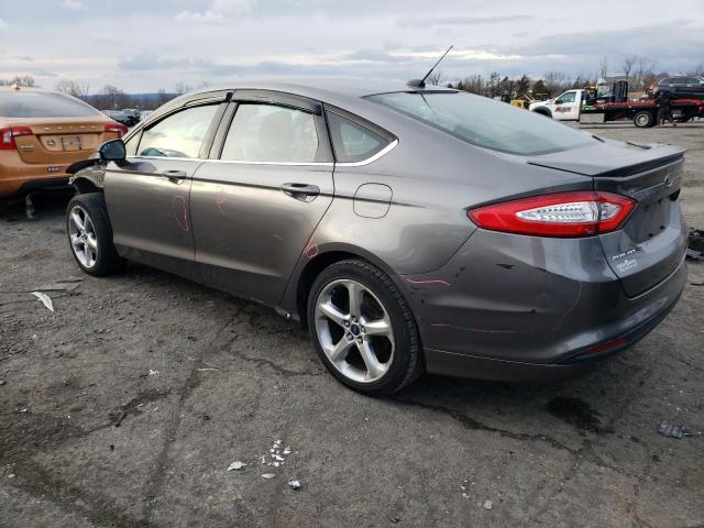 1FA6P0H7XE5359296 - 2014 FORD FUSION SE GRAY photo 2