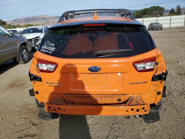 JF2GTABC6JH243853 - 2018 SUBARU CROSSTREK PREMIUM ORANGE photo 6