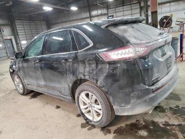 2FMTK4J89FBB46483 - 2015 FORD EDGE SEL BLACK photo 2