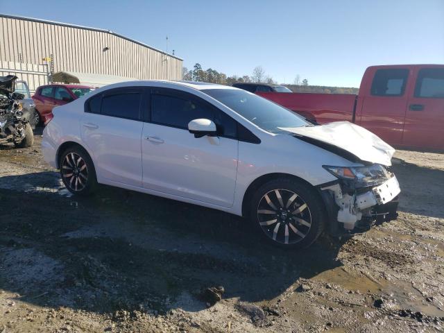 19XFB2F90EE210747 - 2014 HONDA CIVIC EXL WHITE photo 4