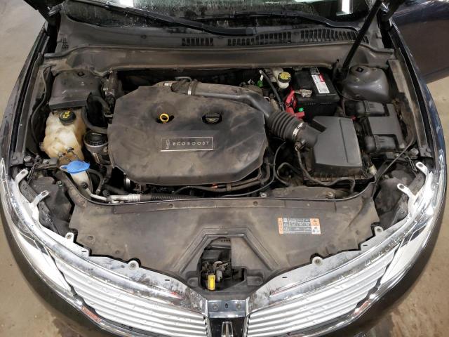3LN6L2J95ER826307 - 2014 LINCOLN MKZ CHARCOAL photo 11
